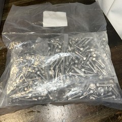 (500)#12 Hex Washer Head Self Drilling Sheet Metal TekScrews 410 Stainless Steel