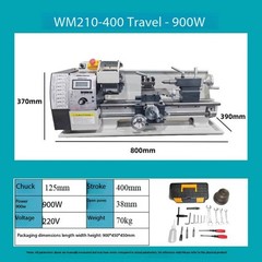 WM210V Lathe High-Precision Imported Compact Lathe Multi-Functional Lathe