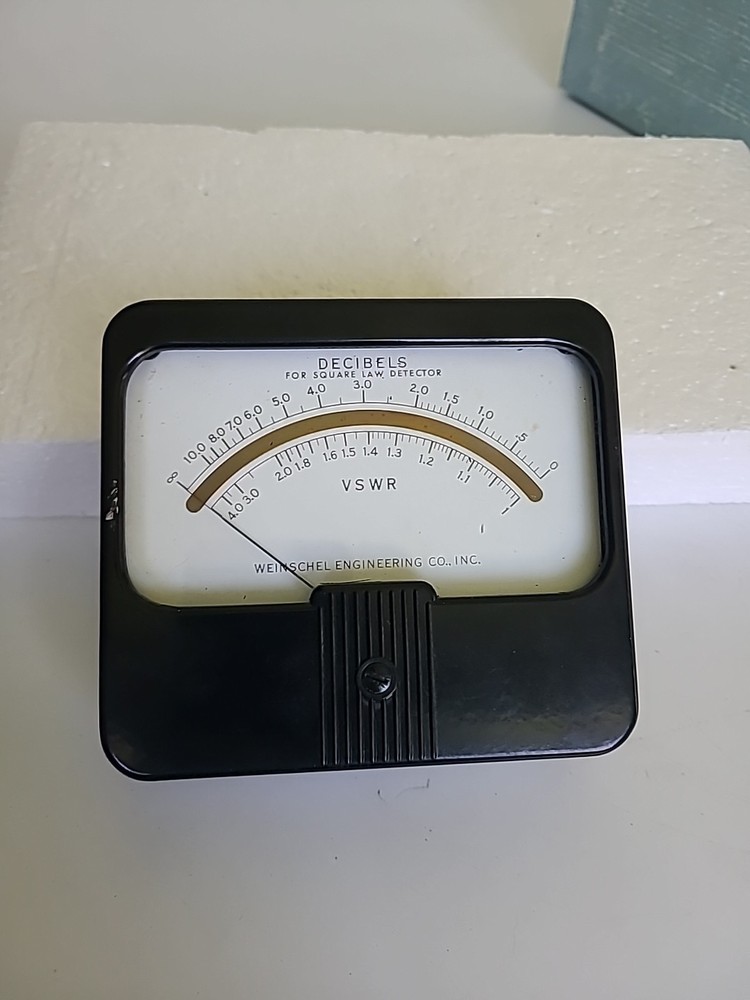 Weinschel Engineering Co., Inc. decibel meter , A114-117A