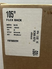Set Of 4 Boxed Morse Band Saw Blades Hook Tooth Raker