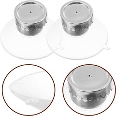 2 Sets Magnetic Soap Holders Wall Mounted Bathroom Soap Rack with Stainless