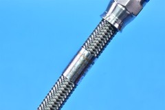 Eaton Aeroquip Aerospace-Grade Hose Assembly – 11.875” Length, 1500 PSI 9/16″