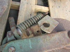 4 JOHN DEERE PLOW COULTERS WITH BRACKETS