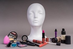 SHANY Styrofoam Model Heads/Hat Wig Foam Mannequin – 11″ Round base – 3 pieces