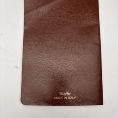 Bieffe Made in Italy Exercise Brown Lined Book Notebook Journal 8×5” Vntg Unused