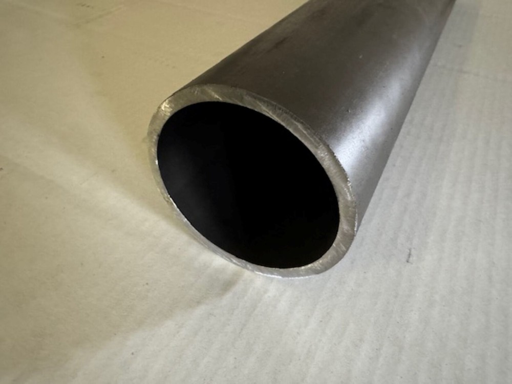 4″ OD x 1/4″ Wall DOM Seamless Round Tube x 6″ Long, Mild Steel Tubing