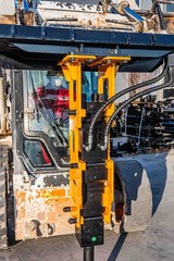 Skid Steer Hydraulic Hammer for Bobcat – Heavy Duty Concrete and Asphalt Breaker