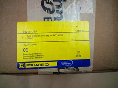 SQUARE D SCHNEIDER 9421V1G30 TYPE 1 ENCLOSURE 600V 20 A LOAD BREAK SWITCH