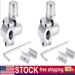 2 Pack Piercing Valve BPV-31 Refrigerator Tap Valve For 1/4,5/16,3/8In Pipes