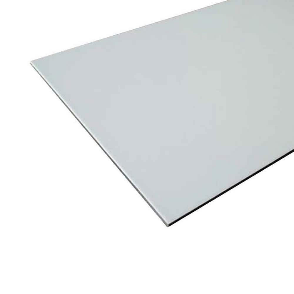 NEW Durable Thick Aluminum Composite 24 In. X 60 In. X 1/8 In. ACM White Sheet