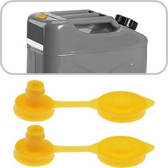 5Pcs Yellow Fuel Gas Can Jug Vent Cap Blitz Scepter Essence Midwest Eagle