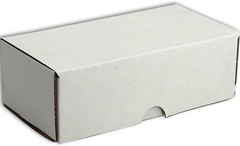 Small White Shipping Boxes for Small Business Pack of 50 4x3x2 Inches Cardboard