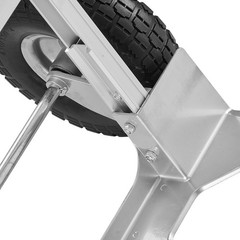 Uimoso 500 lbs Capacity Aluminum Hand Truck with Durable Wheels