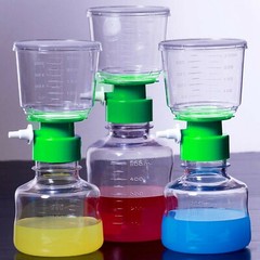 250mL Bottle Top Vacuum Filter Units 0.22um Pore Size PES Membrane