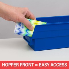 30120 Plastic Shelf Bins, Heavy Duty Storage Bins for Garage, Closet, and Dra…