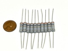 10 Pieces 1.5k Ohm 1k5 ohm 2Watt 2W 5% Tolerance Metal Oxide Film Resistor G273