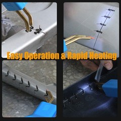 Plastic Welding Machine Car Bumper Repair Kit, Hot Staple Gun Plastic Welder …