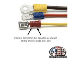 MILITARY CRIMP TOOL – FOR PRESTOLITE WIRE – SHELL CONNECTORS ELECTRICAL HUMVEE