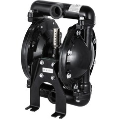 Uimoso 22 GPM Air-Driven Double Diaphragm Pump with 1-Inch Ports