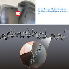 1000pcs 0.8mm Plastic Welder 0.8mm, Wave Staples