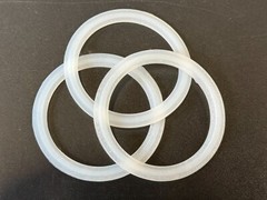 Beer Keg Gasket – 2 inch Tri Clamp -Flat one side Beer Keg Still Moonshine-3pack