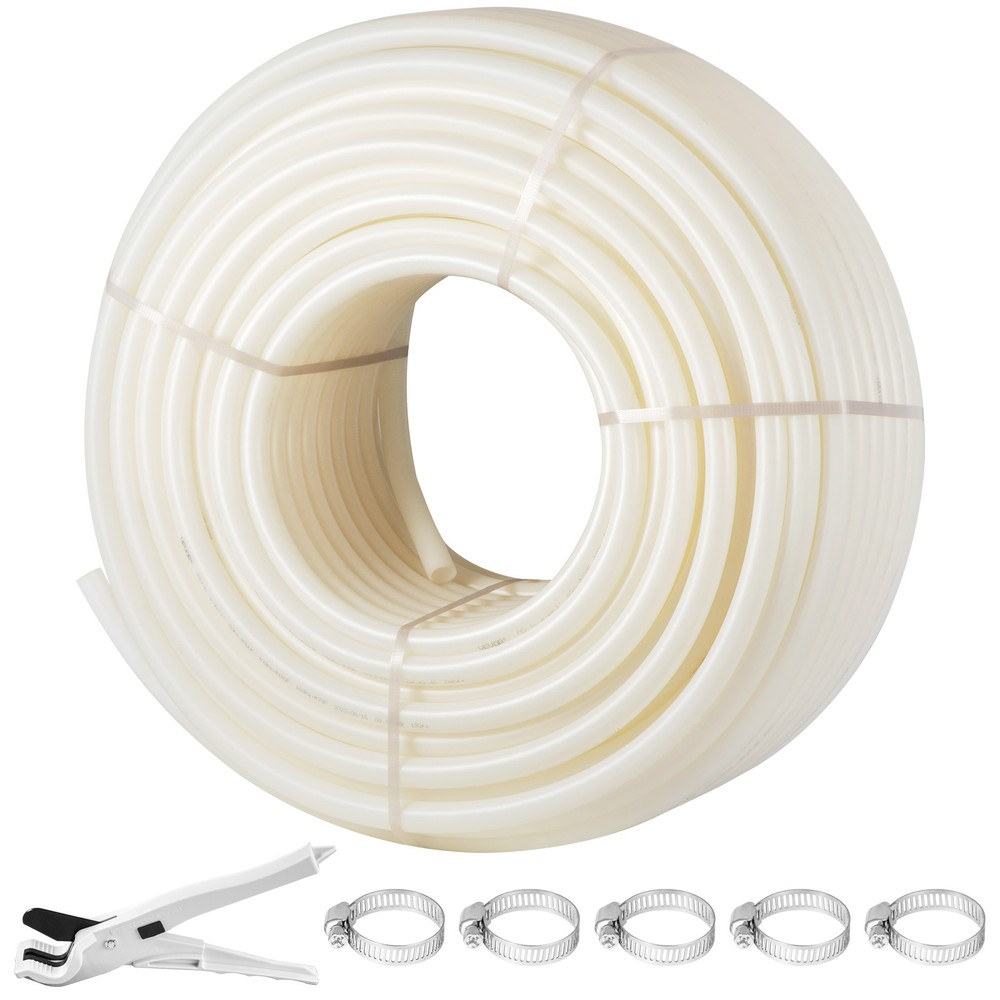 VEVOR PEX Tubing PEX-B Pipe 1″-500′ Coil Non-Barrier Htg/Plbg/Portable Water