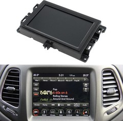 DriveFix 7” Uconnect LCD Display Screen w/Bracket Jeep Compass 2017-2020, NEW