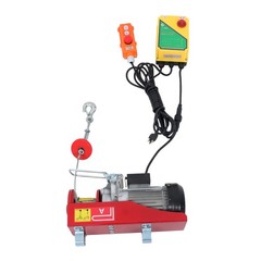 1320lbs Electric Hoist 110V 1150W Crane Winch 328ft Wireless & 14ft Wired Remote