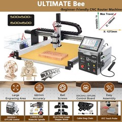 ULTIMATE Bee Engraving CNC Machine Full Kit with DDCSV4.1 4Axis Offline Control