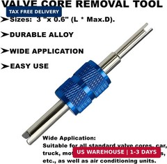 Air Conditioning Valve Core A/C R12 R134A Refrigeration Schrader Valve Cores for