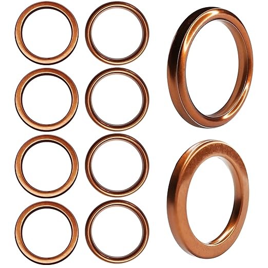 10Pcs Motorcycle Exhaust Crush Gasket for 150cc 200cc Pit Number of Items: 10