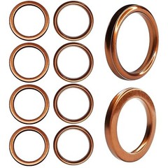 10Pcs Motorcycle Exhaust Crush Gasket for 150cc 200cc Pit Number of Items: 10