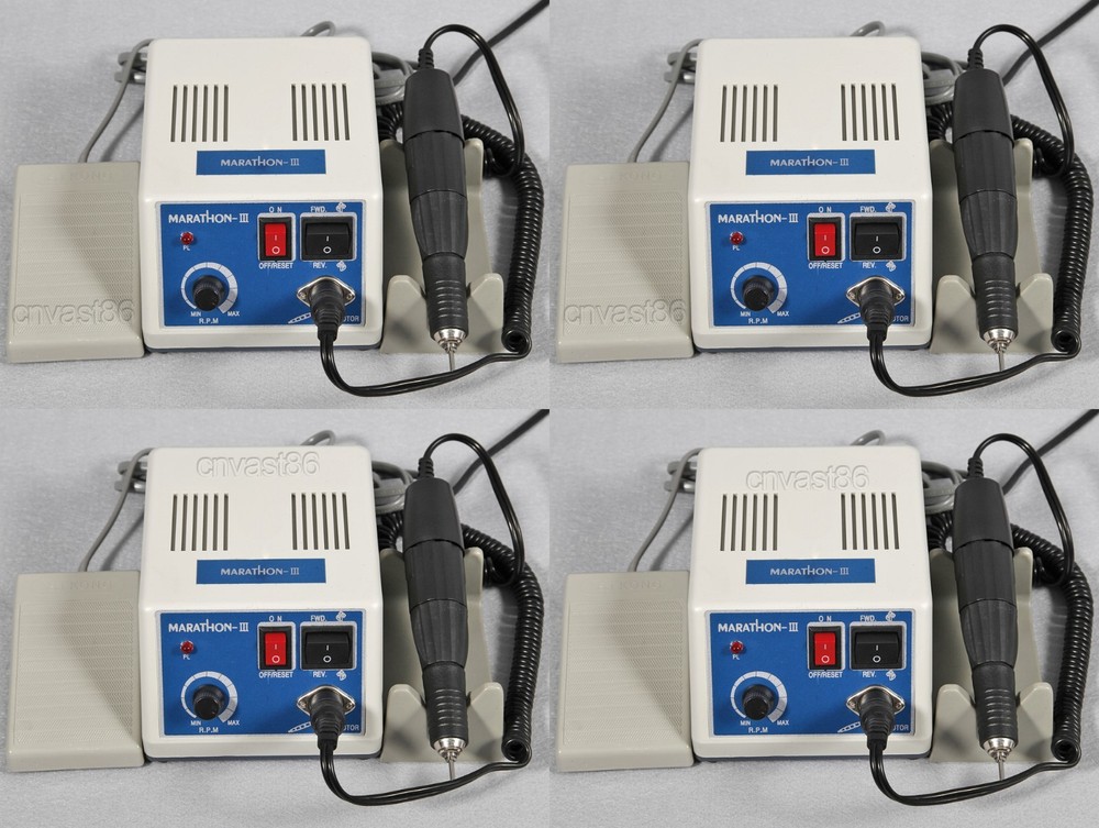 USA 4 Dental Marathon Micromotor Polishing Unit 35,000 RPM 35K RPM Handpiece N3