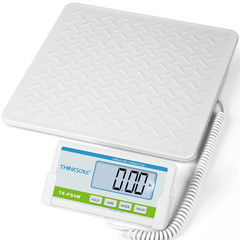 Medical Grade Floor Scale 440Lbs –10G High Precision (0.02Lb)–Extra Large Backli