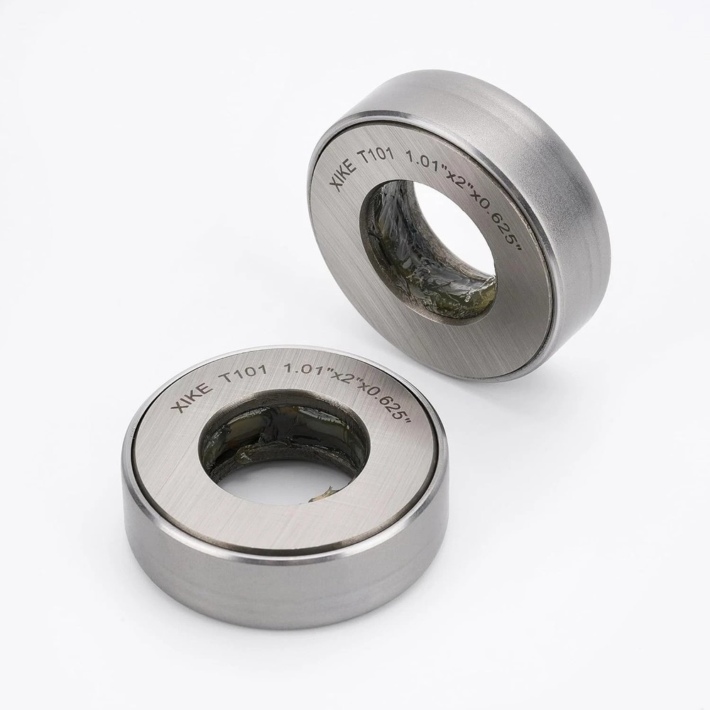 2Pcs T101/904A1 Thrust Tapered Roller Bearings, 1.01″ ID X 2″ OD X 0.625″ Wide,