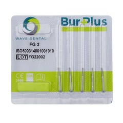 Wave Dental Round Bur FG High Speed Carbide Burs Friction Grip FG 1/4 1/2 4 6 8