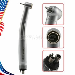 SKYSEA Dental (LED Optic E-generator) Handpiece High Speed Turbine 2/4Hole US