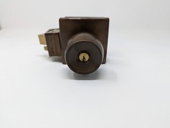 Yale 6208 RH Monolock CX Design BR Knob, 10B Dark Bronze Finish, Y1 Keyway