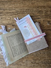 Junk Journal, Silly Goose mindfulness Gratitute 40 Embellished Pages. 4.5×5