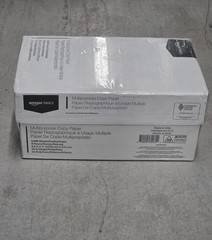 Amazon Basics Multipurpose Copy Printer Paper, 20 lb, 8.5 x 11 Inches, 5 Reams (