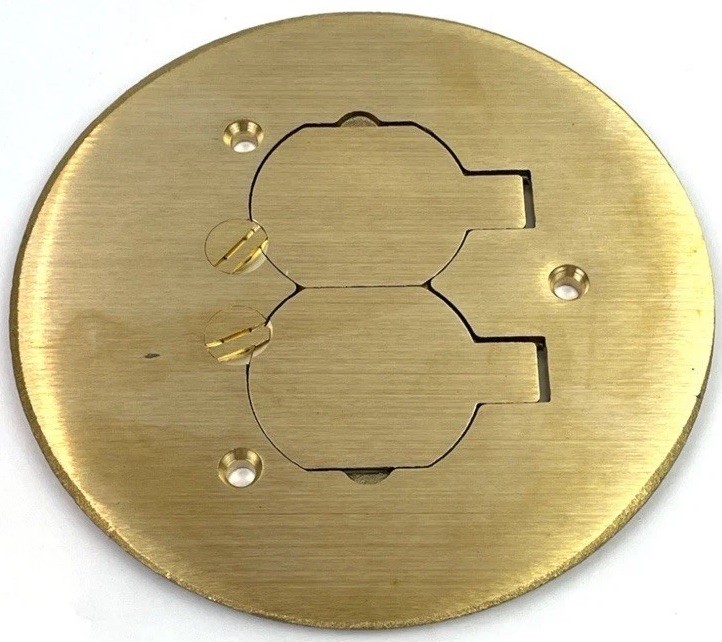 895 Wiremold Raised Floor Box Round Carpet Cover Plate 861 Series
