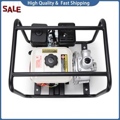 2 Inch Gas Powered Water Pump 6.5HP 4-Stroke Cast Iron Semi Trash Drainage Tool