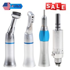 NSK Style Dental Contra Angle Straight Air Motor 2/4H Slow Speed Handpiece FAST