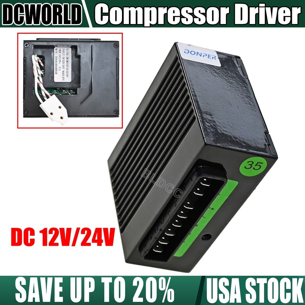 DZL35 Car Refrigerator DC12V 24V Variable Frequency Compressor Driver Controller