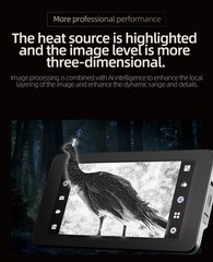 Thermal Imaging Night Vision, Super Resolution, 50Hz High Frame Rate
