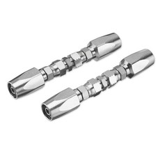 2 Hydraulic Hose Repair Kits – 1/4 ID 2-Wire Hose Reusable Field Repair Fitting
