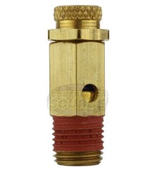 25-200 PSI 1/4″ MNPT Air Compressor Pressure Adjustable Relief Pop Off Valve Kit