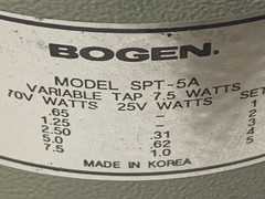 Bogen SPT-5A 7.5W Paging Speaker $28.01 + *FREE SHIPPING*