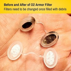 O2 Armor Nose Filters for Welders & Allergies – Nose Filter for Dust – Nasal Fil