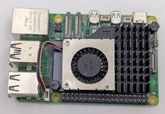 Raspberry Pi 5 Model B 4GB Single Board Computer with Official Active Cooler Fan
